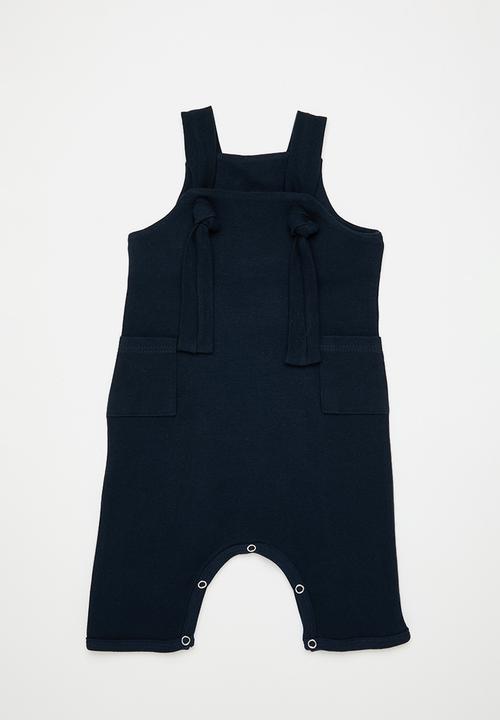 Little Lumps - Knotty dungarees - navy
