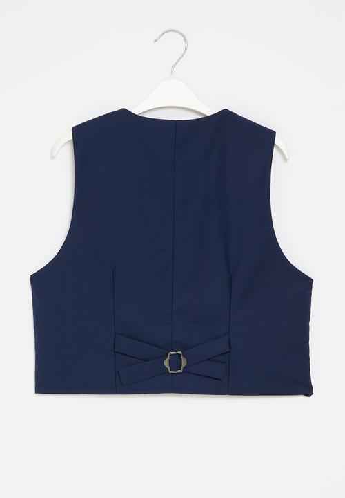 Pop Candy - Waistcoat - navy