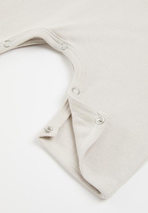 Little Lumps - Knotty dungarees - stone