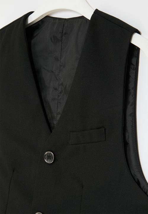 Pop Candy - Waistcoat - black