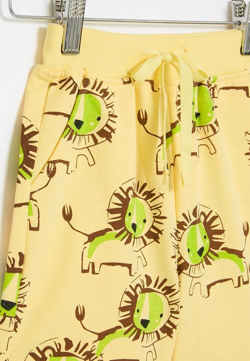 Pop Candy - Printed shorts - yellow