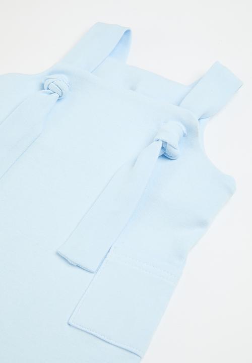 Little Lumps - Knotty dungarees - blue