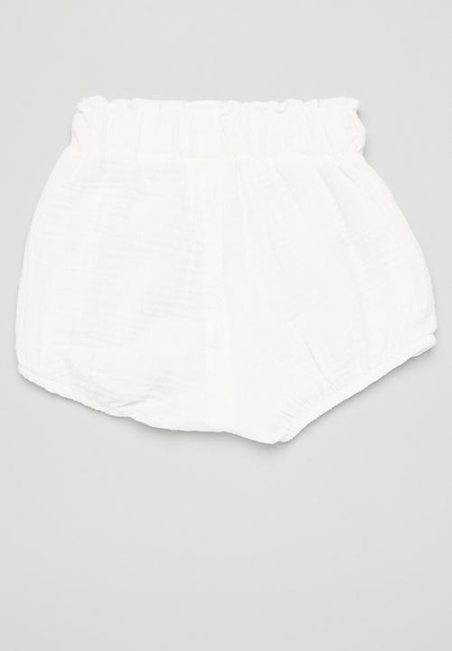 Pop Candy - Baby shorts - white
