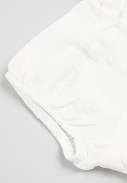 Pop Candy - Baby shorts - white