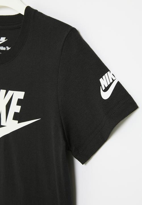 Nike - Nike futura evergreen tee - black(white)