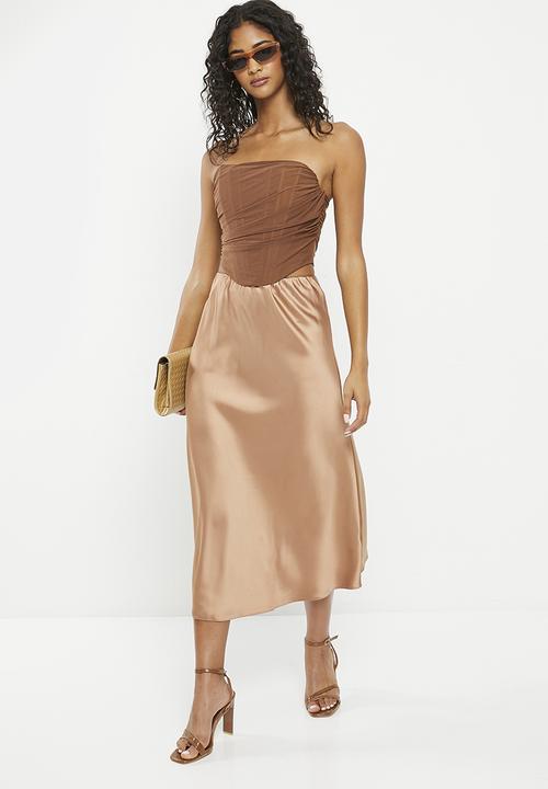 Zabaione - Midi Skirt - Beige