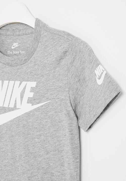 Nike - Nike futura evergreen tee - dk grey heather