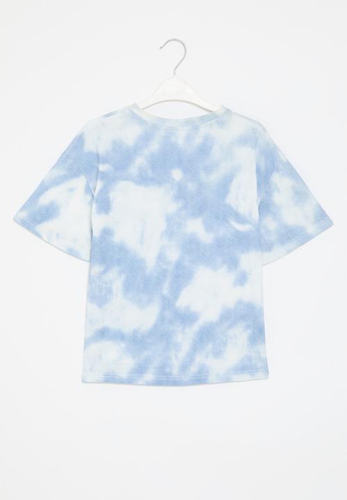 Pop Candy - Tie dye tee - blue