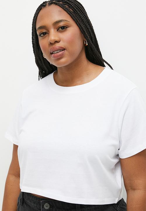Cotton On - Plus the baby tee - white
