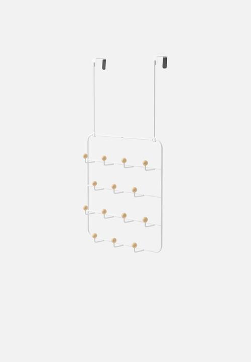 Umbra - Umbra estique multi organizer - white & natural