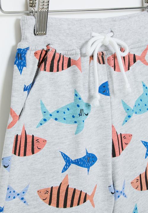 Pop Candy - Printed shorts - grey