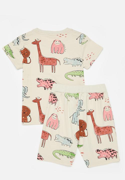 Pop Candy - Shorts and tee set - multi