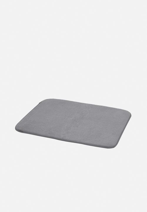 Umbra - Umbra UDry dish rack with drying mat - charcoal