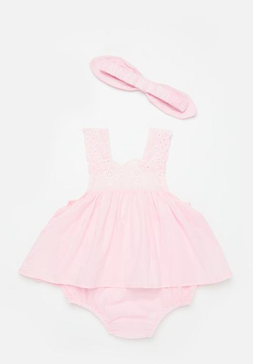 Pop Candy - Romper dress & headband - pink