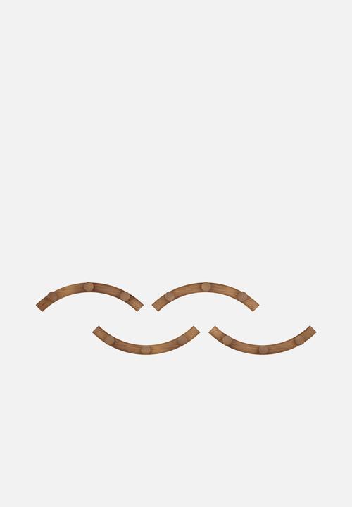 Umbra - Slinka hook - walnut