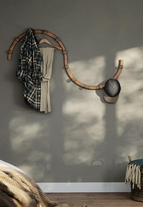 Umbra - Slinka hook - walnut
