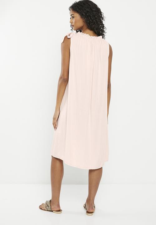 Zabaione - Sleeveless midi dress - rose