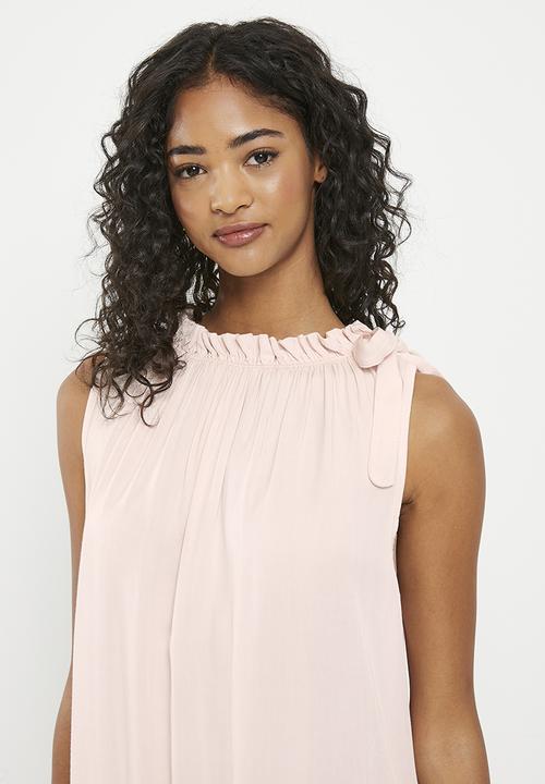 Zabaione - Sleeveless midi dress - rose