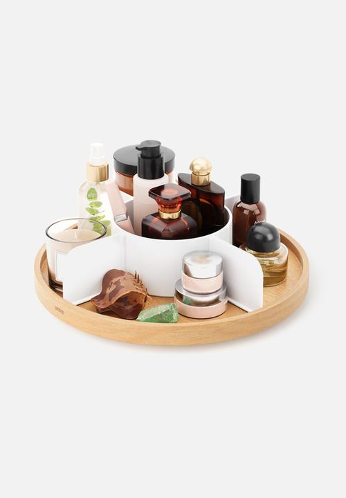 Umbra - Bellwood lazy susan divider - white & natural