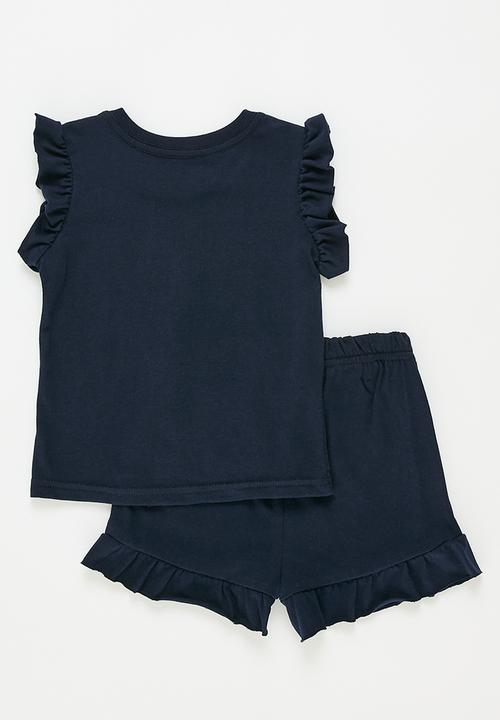 Pop Candy - Baby pj set - navy