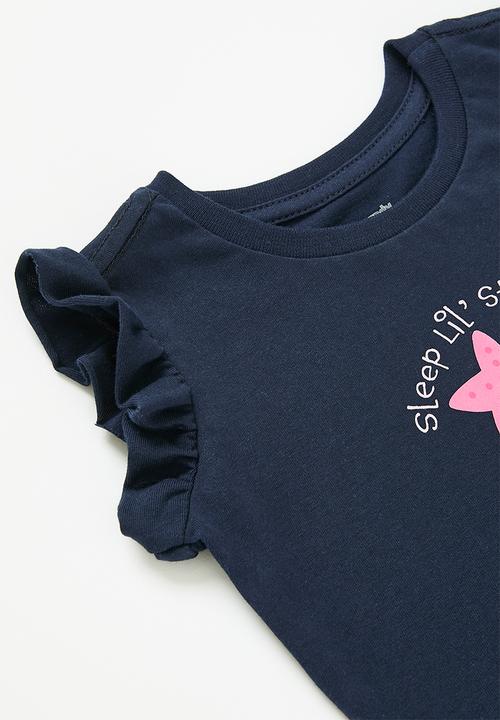 Pop Candy - Baby pj set - navy