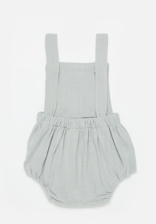 Pop Candy - Pinafore romper - grey