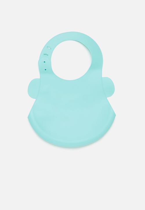 Pop Candy - Baby silicone bibs - blue
