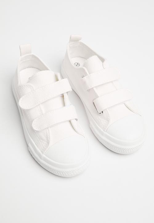 Pop Candy - Twin strap sneakers - white