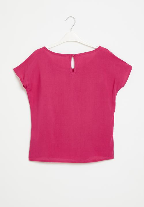 HAILYS - T-shirt - raspberry