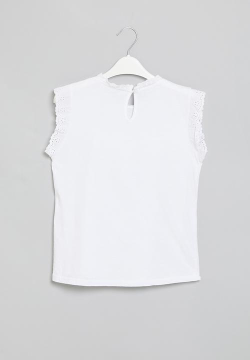 HAILYS - T-shirt - white