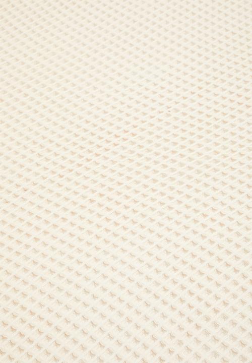 Hertex Haus - Honeycomb turkish cotton throw - fraiche