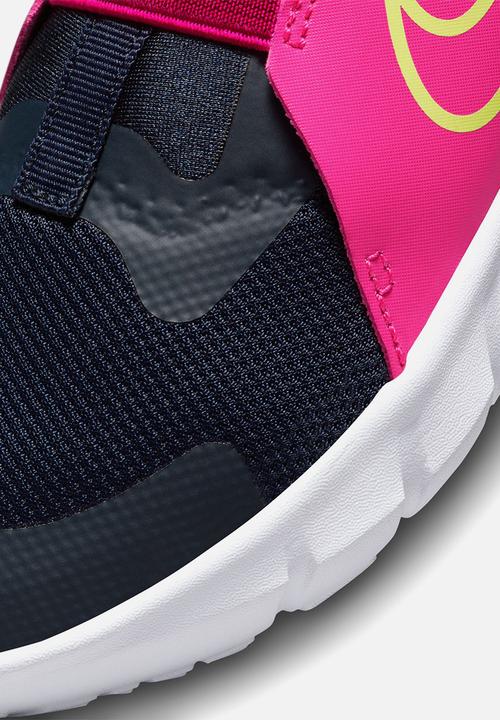 Nike - Nike flex runner 2 psv - obsidian/fireberry/white/lime blast