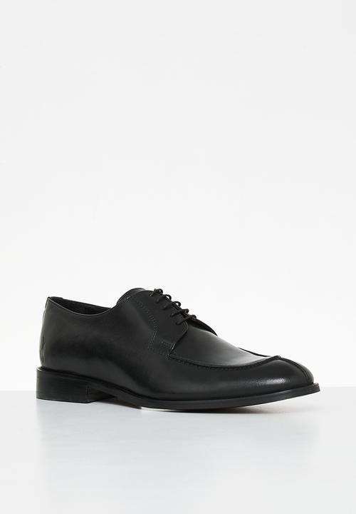 POLO - Derby formal lace up - black