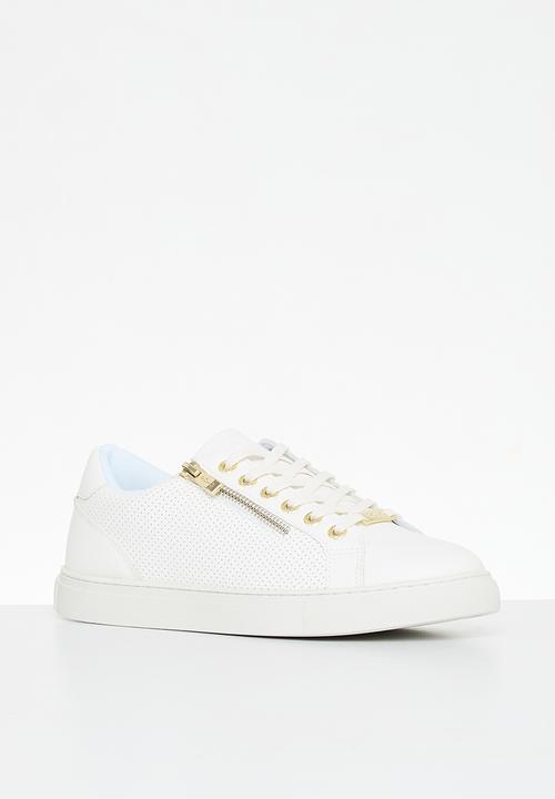 POLO - Zip sneaker - white