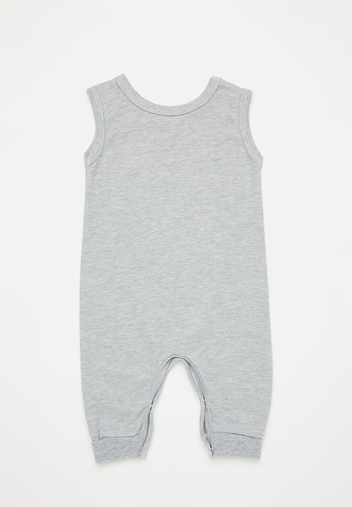 Little Lumps - Sleeveless romper - grey