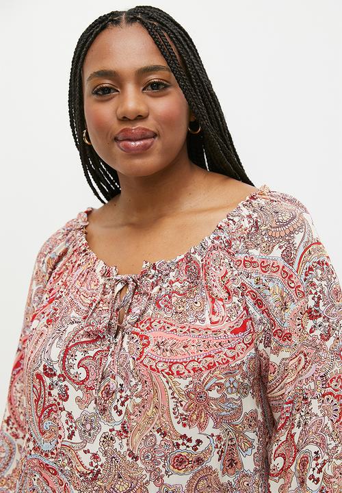 Z-ONE - Long sleeve blouse - pink diverse