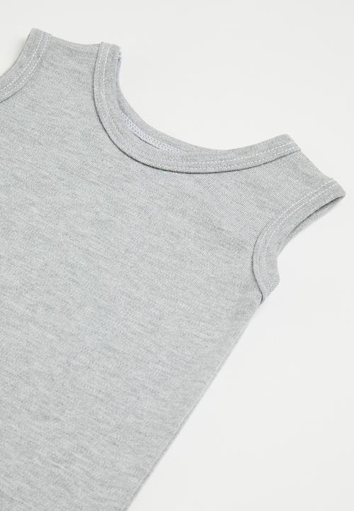 Little Lumps - Sleeveless romper - grey