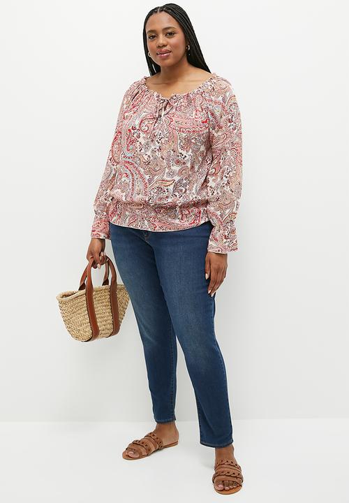 Z-ONE - Long sleeve blouse - pink diverse