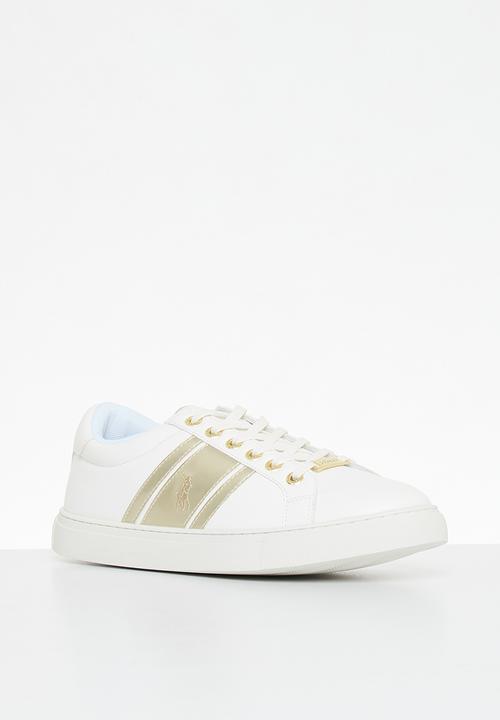 POLO - Gold stripe flash sneaker - gold