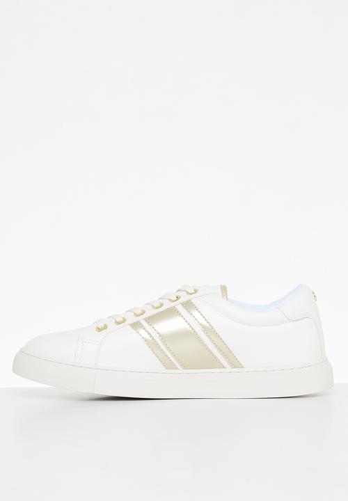 POLO - Gold stripe flash sneaker - gold