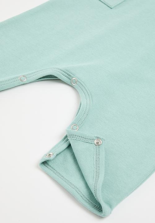 Little Lumps - Knotty dungarees - sage