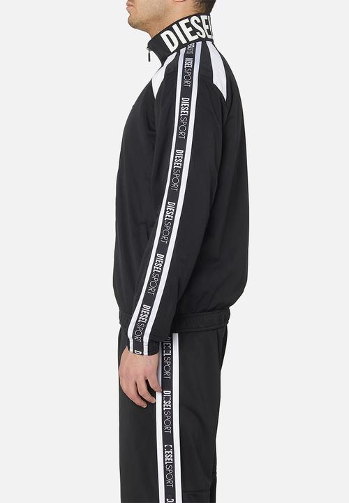 Diesel  - Amst-Ethel-Ht13 jacket regular - black