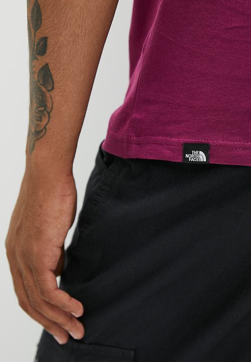 The North Face - M short sleeve simple dome tee - eu - boysenberry (i0h)