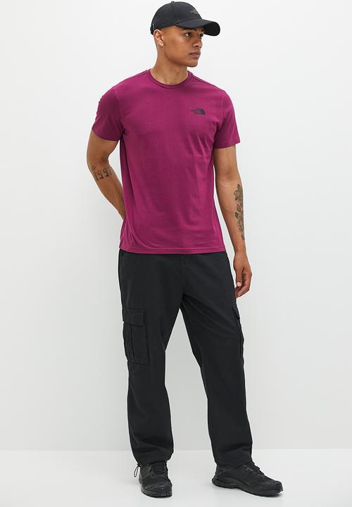 The North Face - M short sleeve simple dome tee - eu - boysenberry (i0h)
