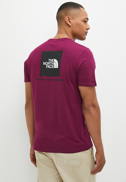 The North Face - M short sleeve redbox tee  - eu - boysenberry (i0h)