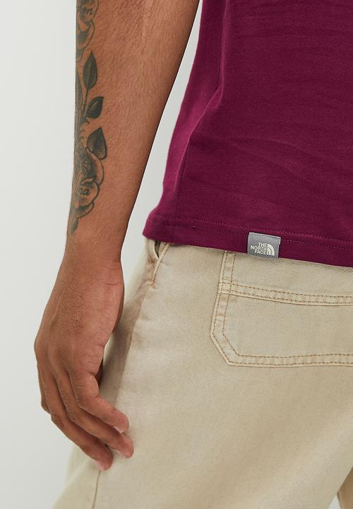 The North Face - M short sleeve redbox tee  - eu - boysenberry (i0h)