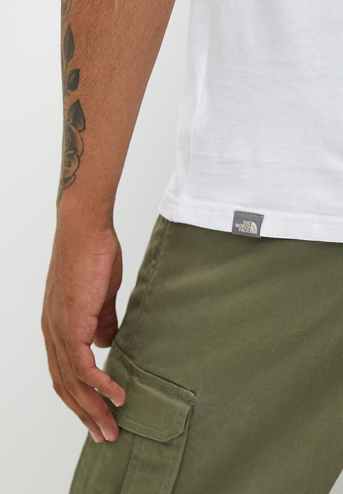 The North Face - M short sleeve north faces tee - eu - tnf white-almond butter (ogj)