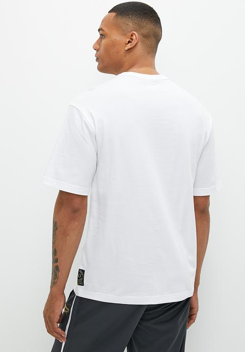 Reebok - HRN hip hop graphic tee - white
