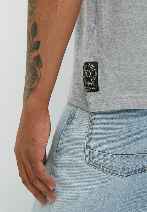 Reebok - HRN hip hop graphic tee - grey 
