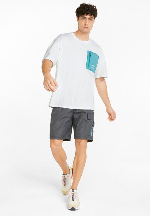 PUMA - Hc pocket tee - puma white